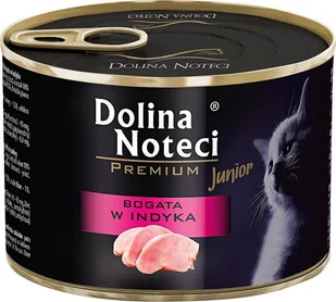 Dolina Noteci Premium Junior Karma z indykiem dla kociąt 185g - Mokra karma dla kotów - miniaturka - grafika 2