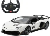 Zabawki zdalnie sterowane - Rastar producent niezdefiniowany Auto R/C Lamborghini Aventador 1:14 Biały - miniaturka - grafika 1