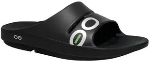 Oofos klapki regeneracyjne OOahh Sport czarne - Klapki i japonki męskie - miniaturka - grafika 5
