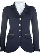 Kurtki jeździeckie - HKM kurtka turniejowa dla dorosłych, niebieski, 40 - miniaturka - grafika 1