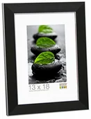 Ramki na zdjęcia - Deknudt Frames Ramka na zdjęcie GRE (zdjęcia): 50 cm wys. x 40 cm szer., kolor: schbarz S41VK2-40.0X50.0 - miniaturka - grafika 1
