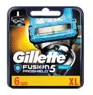 Maszynki do golenia i wkłady - Gillette Fusion Proshield chill Wkłady 6 szt - miniaturka - grafika 1