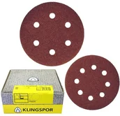 Inne - Klingspor tarcza szlifierska na rzep PS 22 K, 150 MM, 50 sztuk ziarno 320,,,,, 97779 97779 - miniaturka - grafika 1