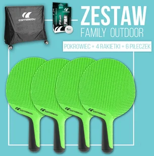 Cornilleau Zestaw Family Pack Outdoor 207004 - Tenis stołowy - miniaturka - grafika 15
