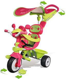 Smoby Baby Driver Comfort Girl 434118 - Rowerki trójkołowe - miniaturka - grafika 5