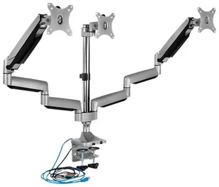 ICY BOX ICY BOX IB-MS505-TI bracket silver black - Akcesoria do monitorów - miniaturka - grafika 2