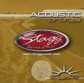 Inne - Stagg komplet strun do gitary Western gitara z brązu/Xtra LT 13480 - miniaturka - grafika 1