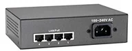 Switche - LevelOne Level One FEP-0511 5-Port Fast Ethernet PoE Switch 65 W 802 3 AT PoE Plus 4 PoE outputs FEP-0511 - miniaturka - grafika 1