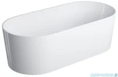 Wanny - Omnires Ovo M+ wanna wolnostojąca 160x75 cm biały połysk OVOWWBP | - miniaturka - grafika 1