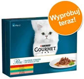 Mokra karma dla kotów - Purina Gourmet Perle, 24 x 85g - Z mięsem i rybą - miniaturka - grafika 1