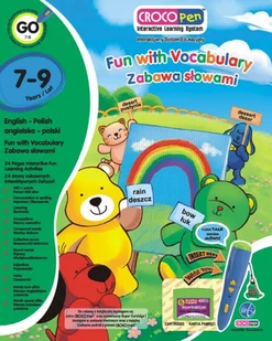 CROCOlearn Interaktywna Książka z serii Crocopen - Zabawa słowami 7-9 lat KACP85015 - Akcesoria do karmienia - miniaturka - grafika 2