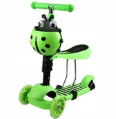 Hulajnogi - LED Hulajnoga Trójkołowa Balansowa Skrętne Koła - miniaturka - grafika 1