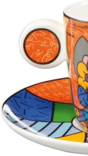 Goebel Filiżanka do epresso Spring Elephant Romero Britto Goebel 66-452-29-1 - Filiżanki - miniaturka - grafika 3
