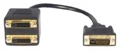 Kable - StarTech Kabel DVI-D DVI-D x2 0.3 Czarny DVISPL1DD - miniaturka - grafika 1