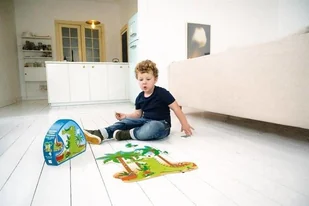 Scratch Puzzle konturowe Krokodyl 36 elem. mokopico-1608-0 - Puzzle - miniaturka - grafika 7