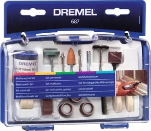 Dremel Zestaw uniwersalny (687) 26150687JA - Materiały ścierne - miniaturka - grafika 6