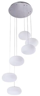 v-tac Oprawa Zwieszana V-TAC 72W LED Wisząca Triac Ściemnialna Biała VT-7390 3000K 6500lm - Lampy sufitowe - miniaturka - grafika 2