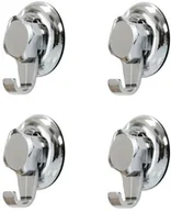 Wieszaki łazienkowe - Compactor Haczyki łazienkowe bez wiercenia system Bestlock nośność do 6 kg szerokie 4 szt - miniaturka - grafika 1
