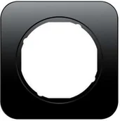 Klawisze i ramki - Berker R1 czarny ramka 1 B_10112145 - miniaturka - grafika 1