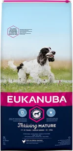 Eukanuba Mature&Senior 7+ Medium Breed Chicken 15 kg - Sucha karma dla psów Eukanuba Mature&Senior 7+ Medium Breed Chicken 15 kg - Sucha karma dla psów - miniaturka - grafika 2