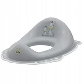 Nocniki - Nakładka 2k na sedes Zebra szary/biały - miniaturka - grafika 1