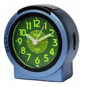 Zegary - Atrix Budzik sweep z głosem dzwonka #988BL 988BL - miniaturka - grafika 1