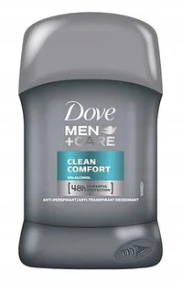 Dove Sztyft 50ml Men Clean Comfort Łagodny - Dezodoranty i antyperspiranty męskie - miniaturka - grafika 4