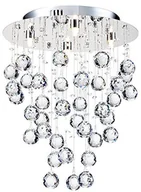 Lampy sufitowe - Maytoni maytoni A + + to E, spódnica Fall, 40 Watts, G9, srebrny, srebro, 35 x 35 x 43 cm MOD207-35-N - miniaturka - grafika 1