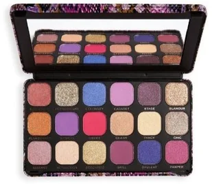 Makeup Revolution Forever Flawless Eyeshadow Palette Paleta 18 Cieni Do Powiek Show Stopper - Cienie do powiek - miniaturka - grafika 2