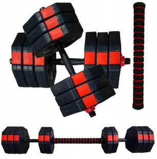 Zestaw Hantle Sześciokątne Regulowane 2x 15 kg Eb - Hantle i ciężarki - miniaturka - grafika 5