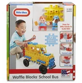 Klocki - Little Tikes Waffle Blocks Autobus szkolny 644467 644467 - miniaturka - grafika 1