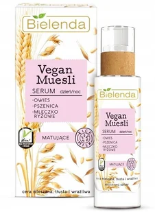 Bielenda Vegan Muesli Serum matujące DZIEŃ/NOC 30ml 48891-uniw - Kremy do twarzy - miniaturka - grafika 2