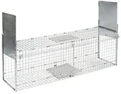 Akcesoria myśliwskie - Kerbl KERBL 299676 skrzynka na razie składany z 2 wejściami 100 x 28 x 28 cm - miniaturka - grafika 1