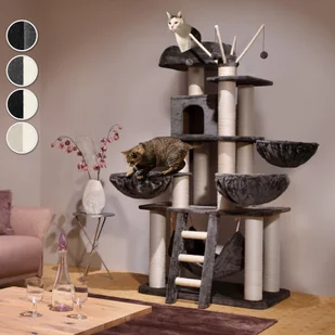 tectake Drapak dla kota Gismo - beżowy/biały 403325 - Drapaki dla kotów - miniaturka - grafika 2