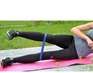 EB FIT Guma Treningowa Do Ćwiczeń Fitness 600X4,5X29Mm Eb Fit 1011578 - Gumy, taśmy, ekspandery - miniaturka - grafika 5