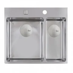 Teka FORLINEA 2B 580 stal polerowana 12138022 - Zlewozmywaki - miniaturka - grafika 4