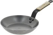 Patelnie - de Buyer de Buyer Stalowa patelnia z drewnianym uchwytem Minerał B Element B Bois  20 cm de Kupujący - miniaturka - grafika 1