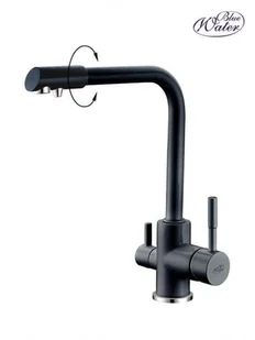 Blue Water Amanda Czarny połysk (5901730612752) - Baterie kuchenne - miniaturka - grafika 2