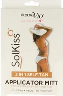 Samoopalacze - Derma V10 Derma V10 Applicator Mitt Rękawica Do Nakładania Samoopalacza 3in1 Self Tan - miniaturka - grafika 1