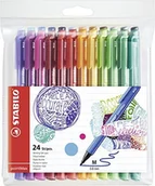 Flamastry - STABILO Stabilo 488/12  01 felt Pen, pointmax, sortowane, do wyboru 24 szt. etui 488/24-01 - miniaturka - grafika 1