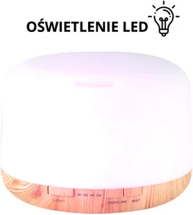 ACTIVESHOP Aroma Dyfuzor Nawilżacz Powietrza Spa 03 Light Wood 500ml + Timer 10003_135468 - Pozostałe urządzenia kosmetyczne - miniaturka - grafika 3