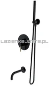 Zestawy prysznicowe - Omnires Zestaw podtynkowy wannowo-prysznicowy czarno/złoty SYSYW01BLGL SYSYW01BLGL - miniaturka - grafika 1