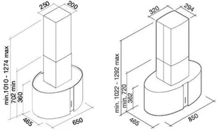 Falmec Mirabilia Round Isola 65 - Okapy kuchenne - miniaturka - grafika 4