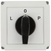 Inne akcesoria elektryczne - Apator Łącznik krzywkowy L-0-P 3P 40A w obudowie 4G40-11-PK 63-840309-041 840309-041 - miniaturka - grafika 1