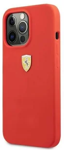 Ferrari FESSIHCP13XRE iPhone 13 Pro Max 6,7" czerwony/red hardcase Silicone hurtel-88424-0 - Etui i futerały do telefonów - miniaturka - grafika 2
