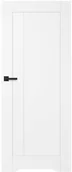 Drzwi wewnętrzne - Drzwi z podcięciem Fado Pełny 60 prawe białe - miniaturka - grafika 1