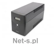 Digitus Zasilacz awaryjny UPS Line-Ineractive LCD 1000VA/600W (DN-170074) - Zasilacze awaryjne UPS - miniaturka - grafika 2