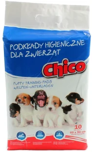 Maty do nauki sikania Chico 10 szt. 60x60 - Maty do nauki czystości - miniaturka - grafika 2