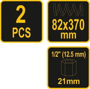 Vorel ŚCIĄGACZ DO SPRĘŻYN 370mm KPL 2 SZTUKI - Kombinerki i obcęgi - miniaturka - grafika 4