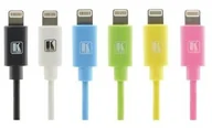 Kable - Kramer Lightning na USB Sync i kabel do ładowania, 0.9 m biały C-UA/LTN/WH-3 - miniaturka - grafika 1
